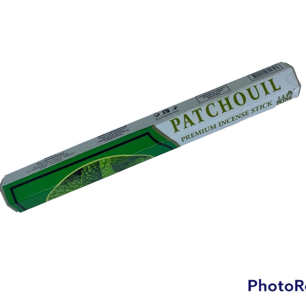Patchouil incense sticks/ incienso pachuli